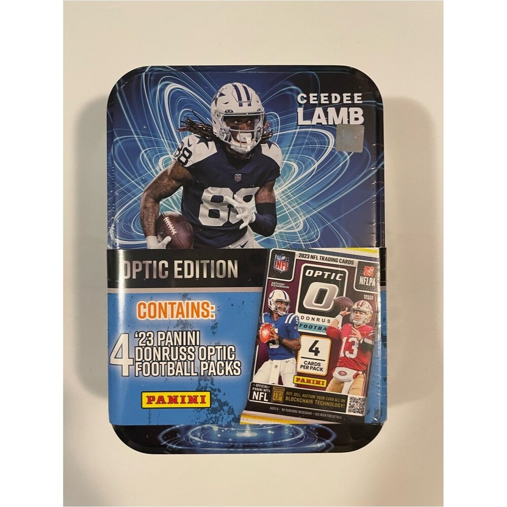 2023 Panini Donruss Optic Football Collector Tin Dallas Cowboys CeeDee Lamb